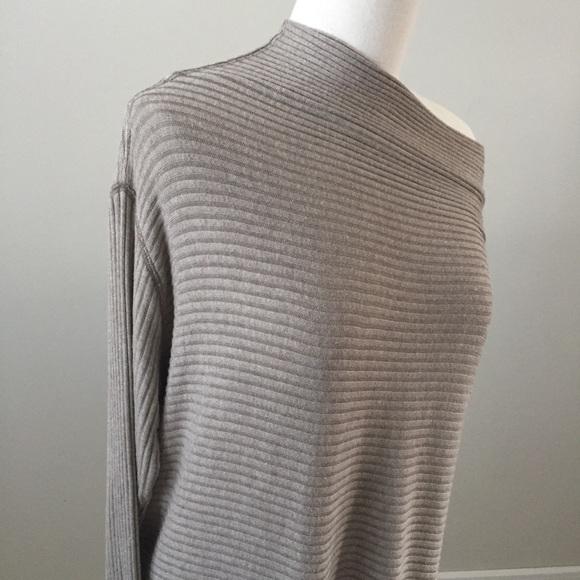 NWOT Free People Lover Rib Split Back Knit, Sz L - Picture 4 of 8